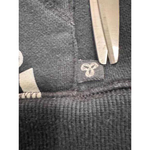 TNA Black & Multi Zipup Hooded Graphic Print Casual Street Hoodie L Music y2k - Picture 9 of 10